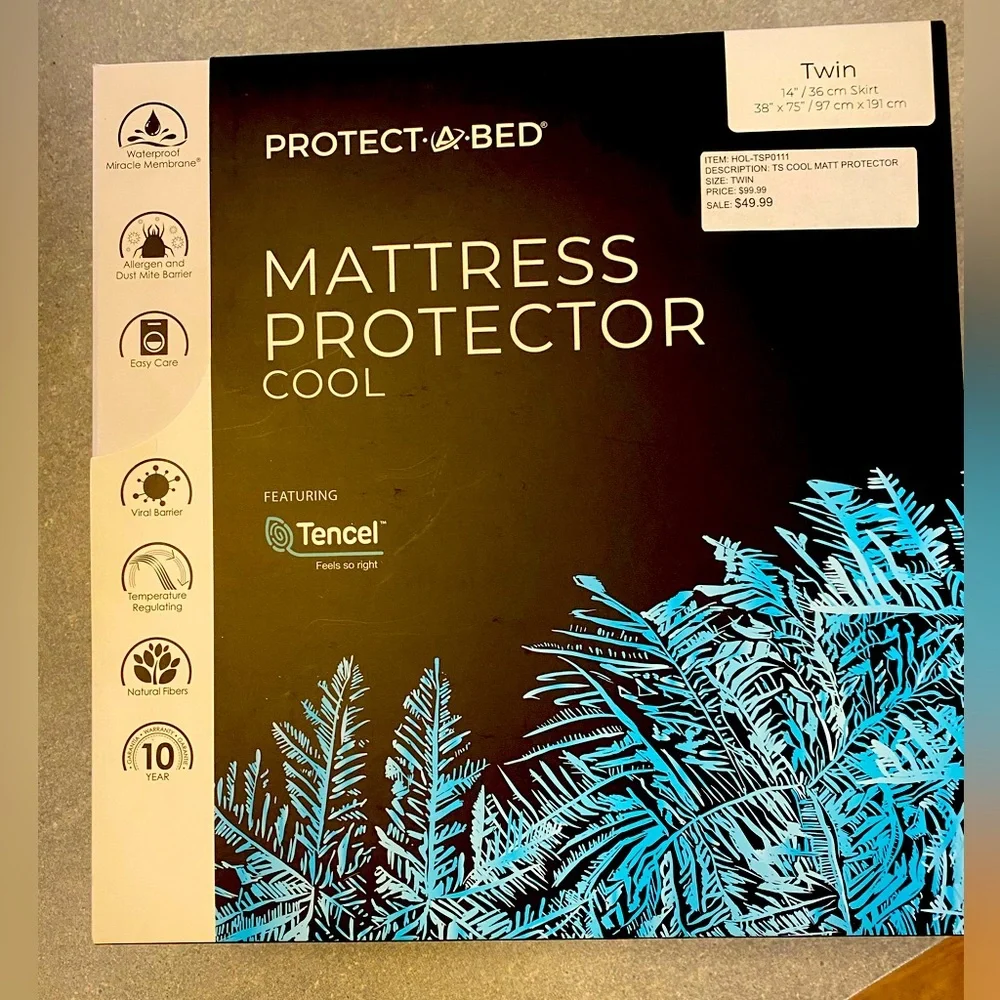 BRAND NEW  Protect a Bed Twin Mattress Protector